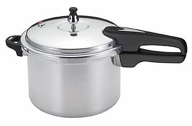 Provide an example of a pressure cooker to speed up cook times of beans.