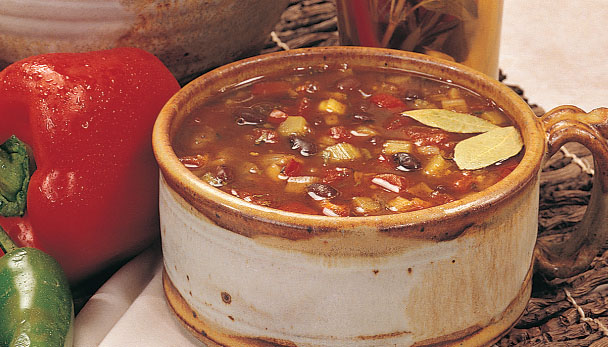An example of the fiesta black bean chili recipe