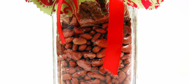 An image depicting Beans in a jar