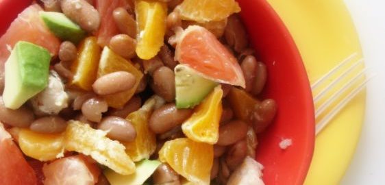 An image for the Bean and Citrus Salad recipe